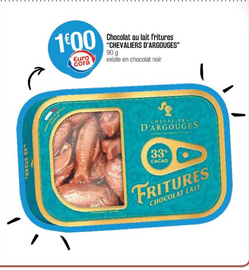 chocolat au lait fritures "chevaliers d'argouges"