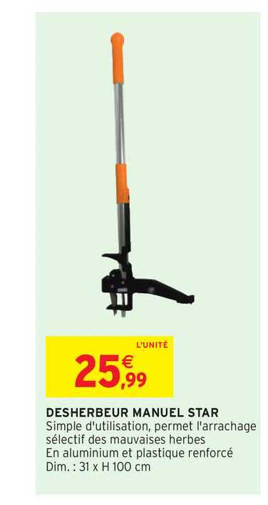desherbeur manuel star