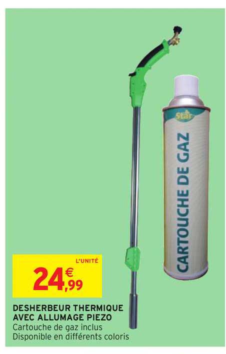 desherbeur thermique avec allumage piezo