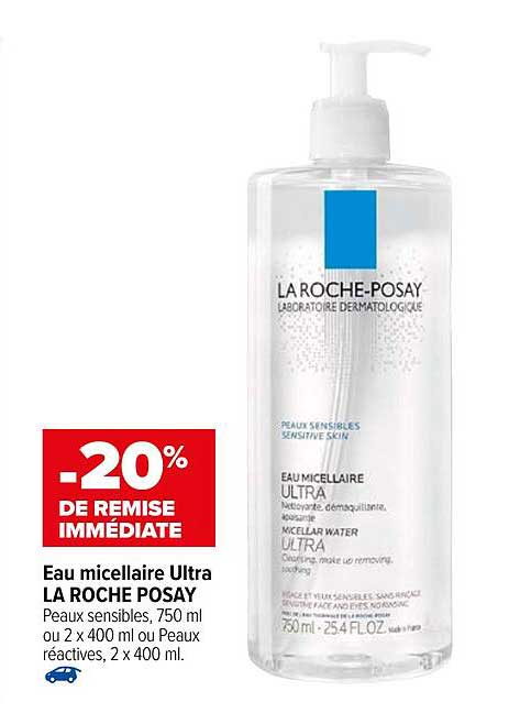 eau micellaire ultra la roche posay
