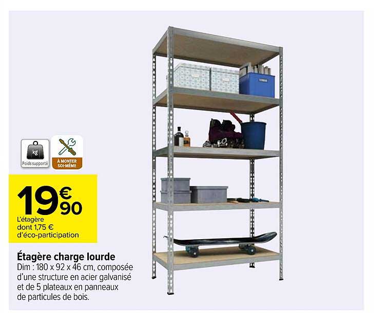 étagère charge lourde