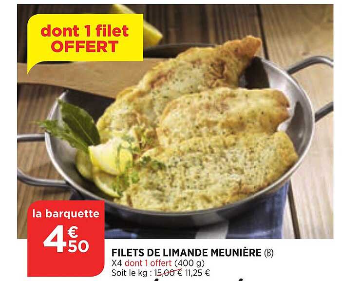 Filets De Limande Meunière
