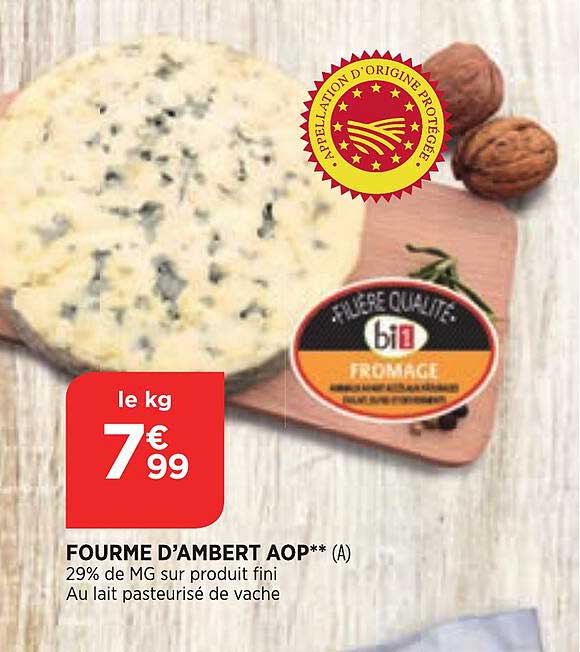 Fourme D'ambert Aop