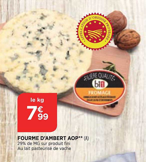 fourme d'ambert aop