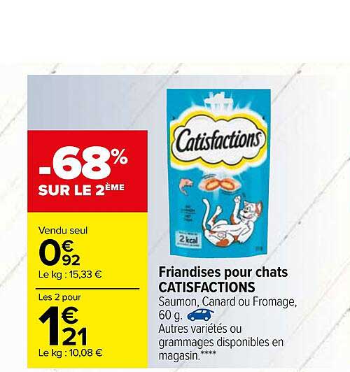 Friandises Pour Chats Catisfactions