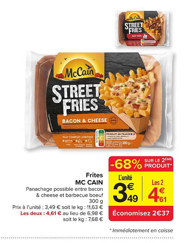 frites mc cain