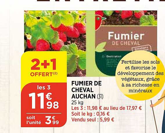 Fumier De Cheval Auchan