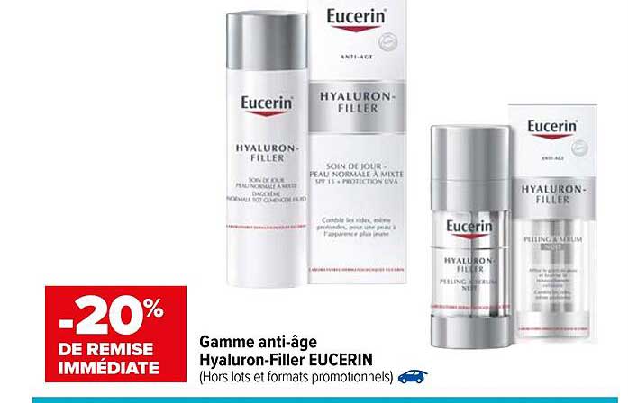 gamme anti-âge hyaluron-filler eucerin