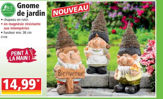 gnome de jardin