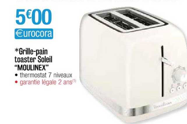grille-pain toaster soleil "moulinex"