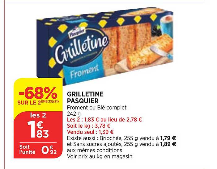 Grilletine Pasquier
