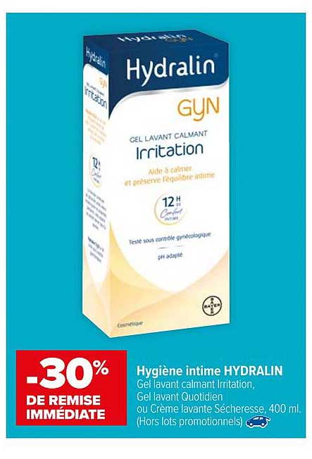 hygiène intime hydralin