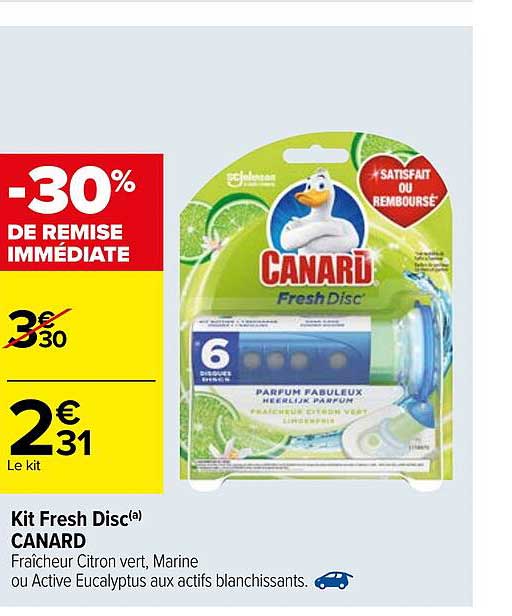 kit fresh disc canard