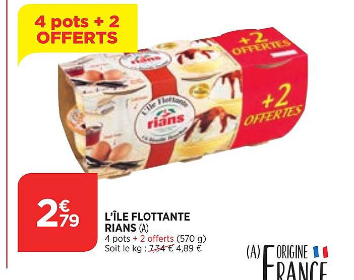 l'île flottante rians