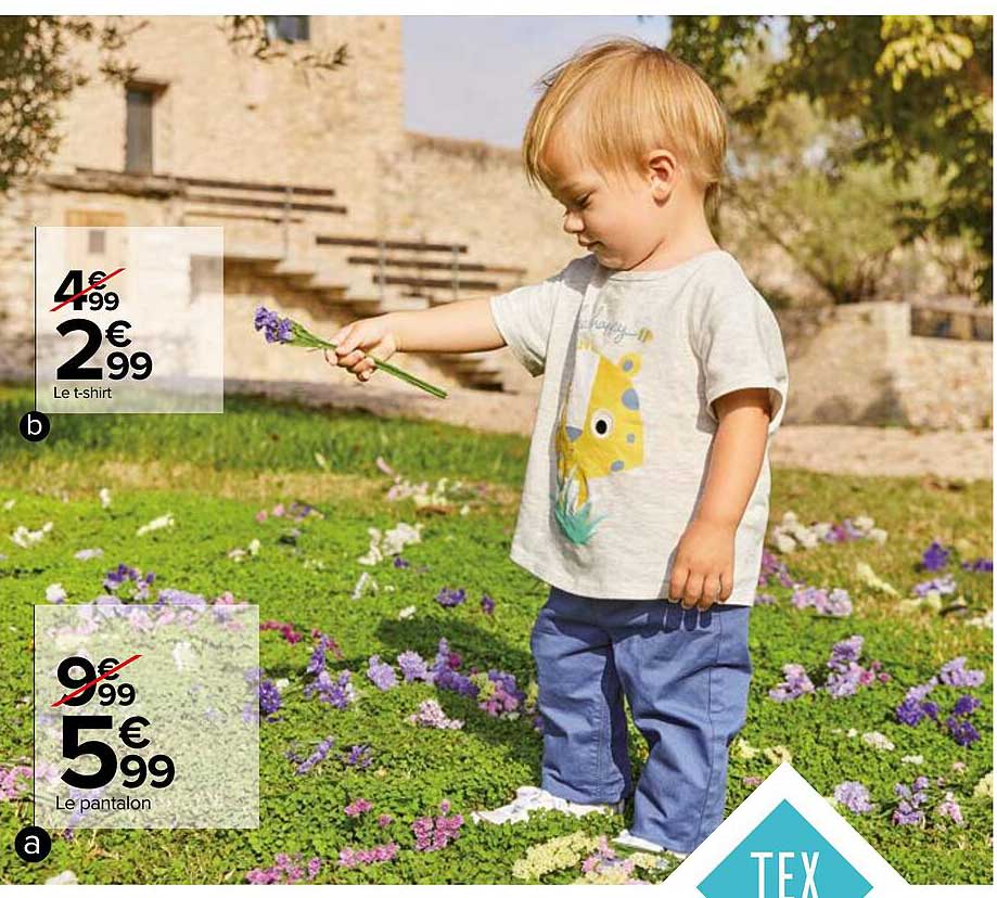 Le T-shirt, Le Pantalon Tex