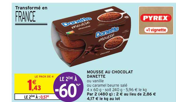 Mousse Au Chocolat Danette