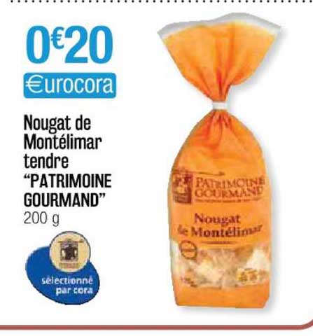 Nougat De Montélimar Tendre "patrimoine Gourmand"