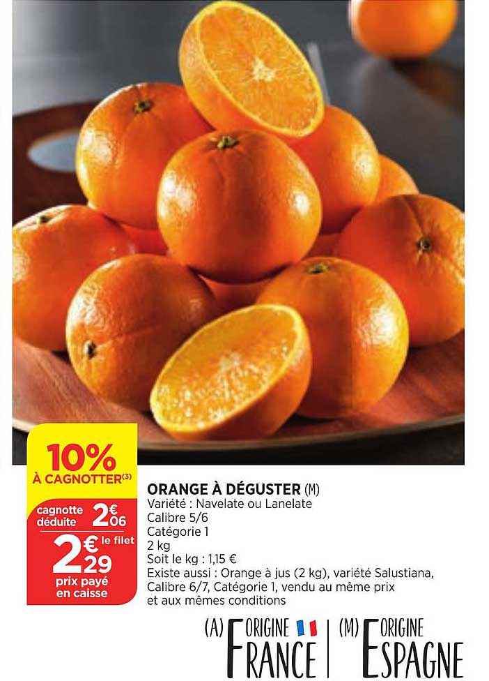 Orange à Déguster