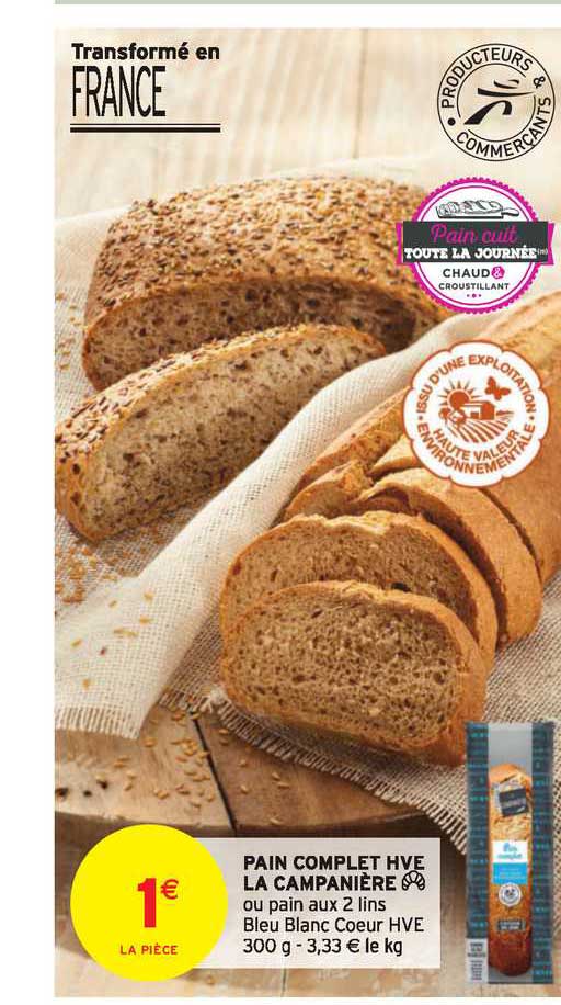 pain complet hve la campanière