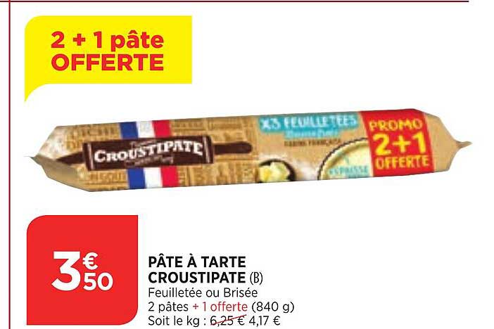 Pâte à Tarte Croustipate