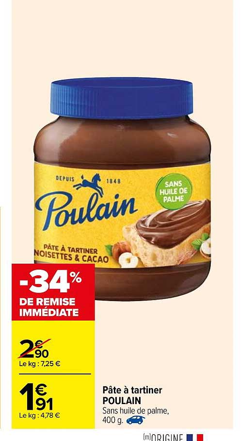 Pâte à Tartiner Poulain