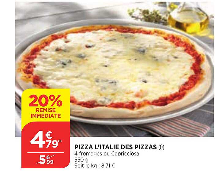 pizza l'italie des pizzas