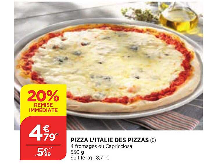 Pizza L'italie Des Pizzas