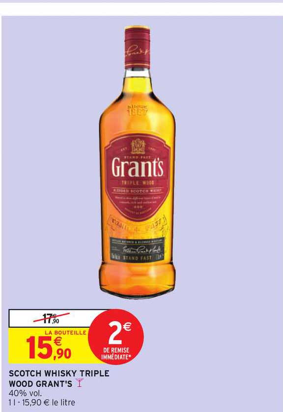 Scotch Whisky Triple Wood Grant's
