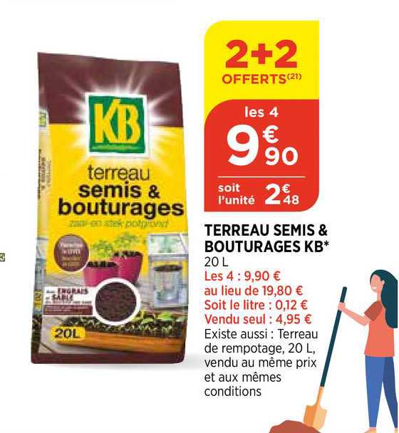 terreau semis & bouturages kb