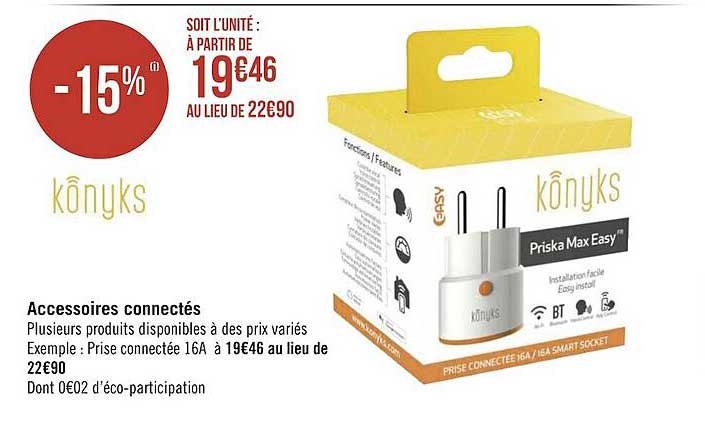 Accessoires Connectés Konyks