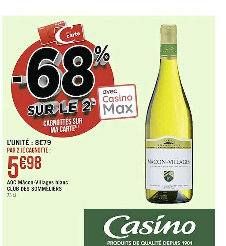 aoc mâcon-villages blanc club des sommeliers