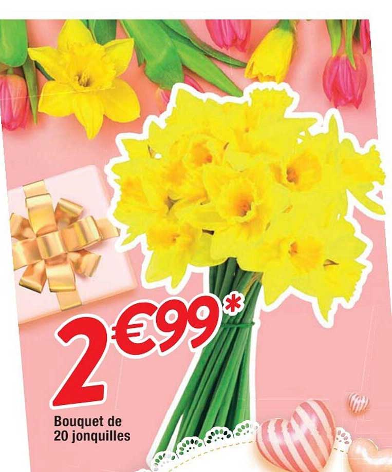 Bouquet De 20 Jonquilles