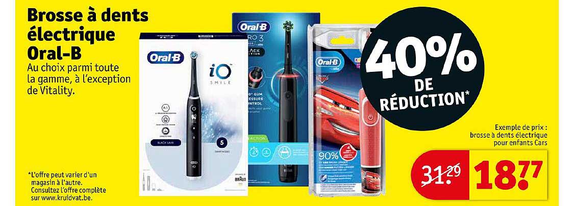 brosse à dents électrique oral-b