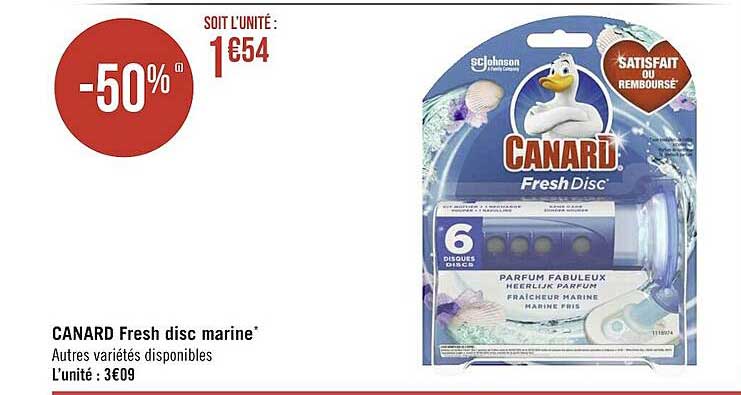 canard fresh disc marine
