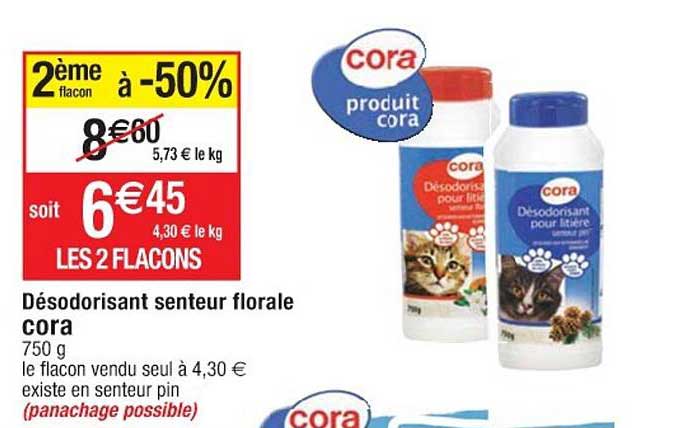 Désodorisant Senteur Florale Cora