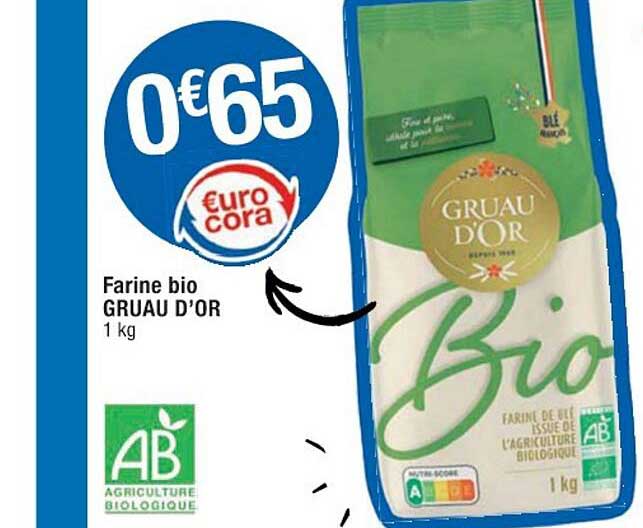 farine bio gruau d'or