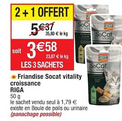 friandise socat vitality croissance riga