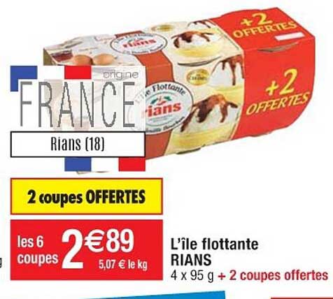 l'île flottante rians