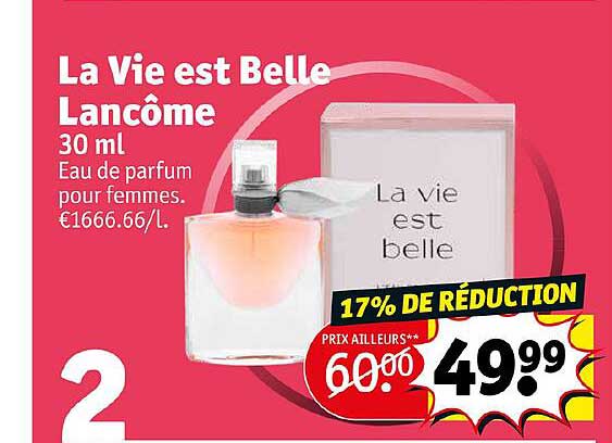la vie est belle lancôme