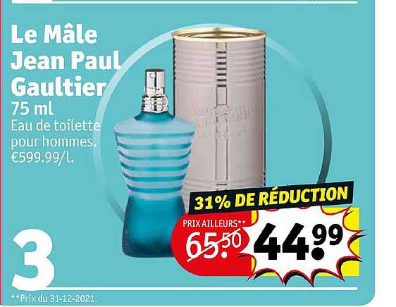 le mâle jean paul gaultier