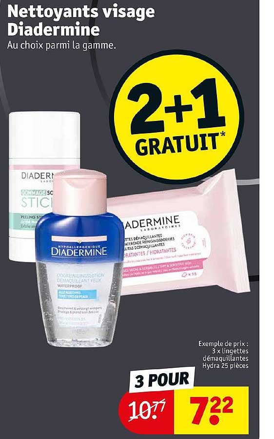 nettoyants visage diadermine