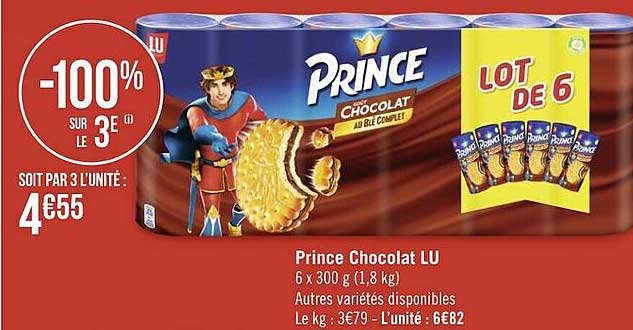 Prince Chocolat Lu