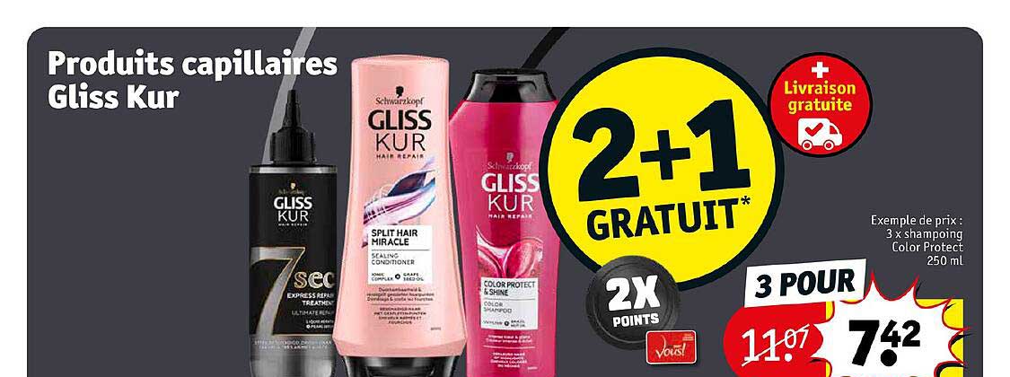 produits capillaires gliss kur