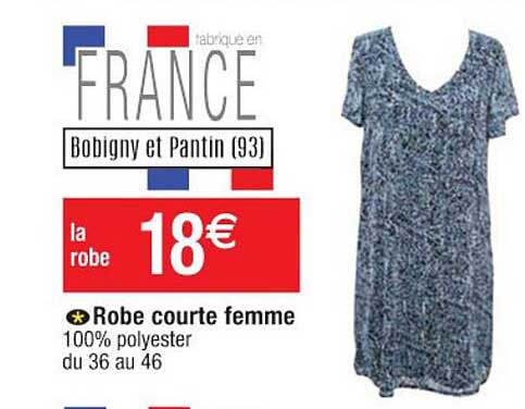 Robe Courte Femme