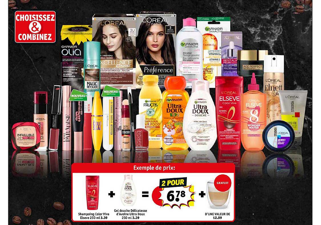 shampoing color vive + gel douche délicatesse d'avoine ultra doux