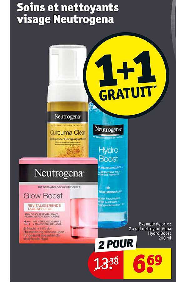 soins et nettoyants visage neutrogena
