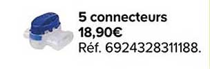 5 connecteurs