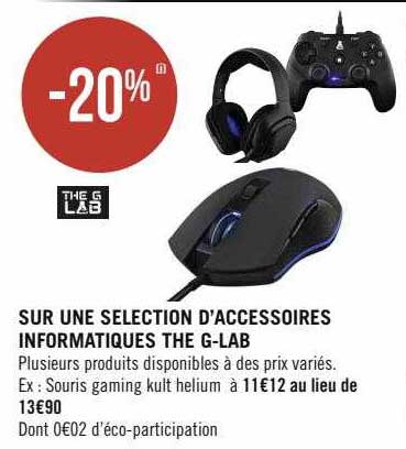 accessoires informatiques the g-lab