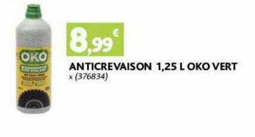 anticrevaison 1,25 l oko vert