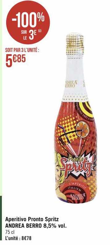 aperitivo pronto spritz andrea berro